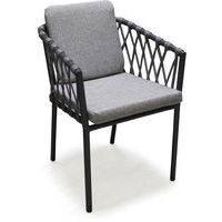 Fauteuil en aluminium et corde - Paris Garden
