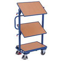 Chariot à plateaux pour bacs norme Europe - Capacité 200 Kg