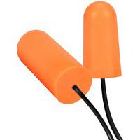 Bouchons d'oreille coniques jetables avec cordon Mega Bullet™ - PIP