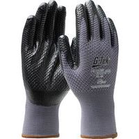 Gants en plastique recyclé enduction nitrile paume et doigts - G-TEK