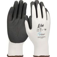 Gants tricotés PET avec poignée enduction nitrile micro surface-G-TEK