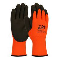 Gants tricotés sans couture acrylique - Orange - G-TEK