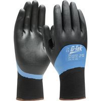 Gants tricotés sans couture anti-froid enduction nitrile - G-TEK