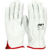 Gants en cuir fleur de vachette - Blanc - G-TEK