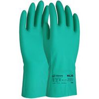 Gants de protections chimiques doublés coton - Vert - PIP