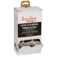 Lingette nettoyante pré-impregnée distributeur - Lot de 100 - Bouton