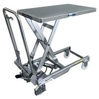 Table élévatrice mobile inox - Force 150 à 250 kg
