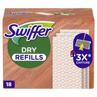 Lingette bois et parquet pour balai Swiffer - Paquet de 16 - Swiffer