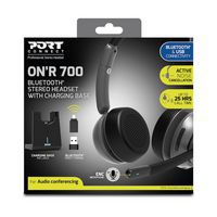 Casque binaural Bluetooth Pro avec Support de charge - Port Connect