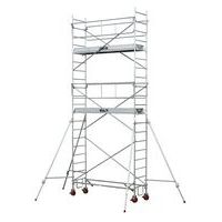 Échafaudage roulant ROLLSTAR 254 Garde-corps monoblocs - Duarib