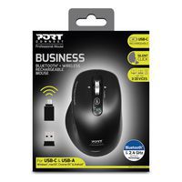 Souris Business silencieuse Bluetooth rechargeable- Port Connect
