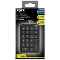Clavier numérique bluetooth rechargeable - Port Connect