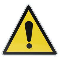 Panneau danger rond - Signal général - Aluminium