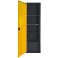Armoire de sécurité pour batteries lithium-ion avec réservoir d'eau