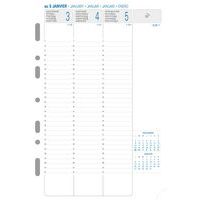 Recharge semainier vertical Exatime 21-Septembre 2025-2026-Exacompta
