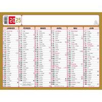 Calendrier Tricolore Semestriel 2026 - Exacompta