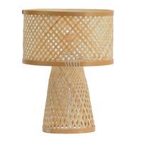 Lampe de bureau en bambou naturel Moorea - Meet By Paperflow