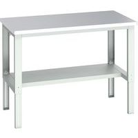 Banc Cubio acier inoxydable mi-étagère - 1500x900x740-1140mm - Bott