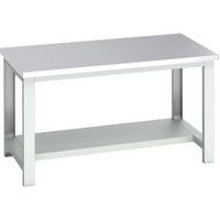Banc Cubio acier inoxydable mi-étagère - 1500x900x840mm - Bott