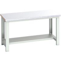 Banc Cubio revêtement acier mi-étagère - 1500x750x840mm - Bott
