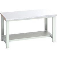 Banc Cubio revêtement acier mi-étagère - 1500x900x840mm - Bott