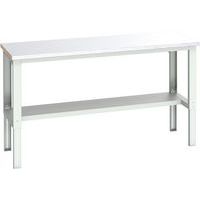 Banc Cubio revêtement acier mi-étagère - 2000x750x740-1140mm - Bott