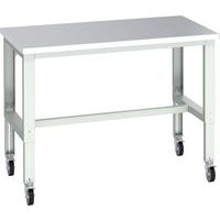 Banc Cubio sur roues acier inoxydable - 1500x900x840-1140mm - Bott