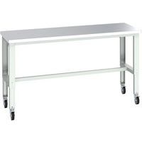 Banc Cubio sur roues acier inoxydable - 2000x750x840-1140mm - Bott