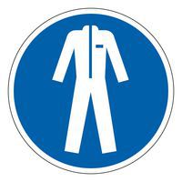 Panneau Vêtements de protection obligatoires - PVC - Manutan Expert