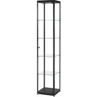 Vitrine d'exposition - 400 x 400 x 2000 mm - Manutan Expert