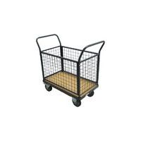 Chariot 4 dossiers grillagés - Force 400 à 500 kg - Manutan Expert