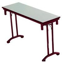 Table pliante Lyra chants surmoulés - Manutan Expert