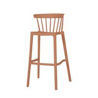 Tabouret empilable Windson - Lot de 4 - Veba
