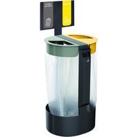 Support sac avec cendrier 3L Citwin Premium - 2x75L - Rossignol