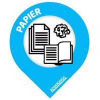 Sticker tri gouttes adhésif Collec - Papier - Rossignol