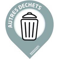 Sticker tri gouttes adhésif Collec - Autres déchets - Rossignol
