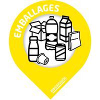 Sticker tri gouttes adhésif Collec - Emballages - Rossignol