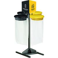 Support sac avec couvercle Collecmure Essentiel - 4 flux - Rossignol