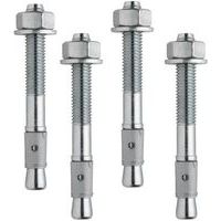 Kit de fixation au sol en inox M10 Fixa - Lot de 4 - Rossignol