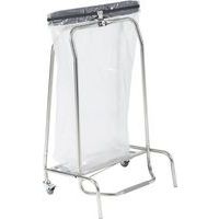 Support sac à clapet en inox Hermix - 110L - Rossignol