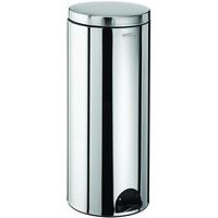 Poubelle en inox à pédale Sanelia - 30L - Rossignol