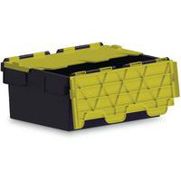 Boîtes de manutention avec couvercles colorés