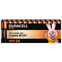 Pile alcaline AAA Plus Powerboost - 24 unités - Duracell