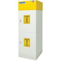 Armoire anti-corrosion HPL - 1 porte - 2 compartiments - Exacta