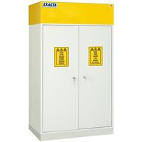Armoire anti-corrosion HPL - Moteur d'extraction - 2 portes - Exacta