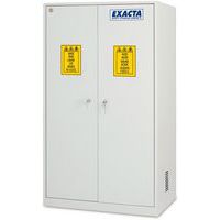 Armoire haute - 2 portes pleines et 2 compartiments - Exacta