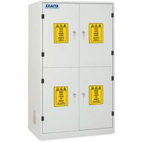 Armoire haute Combi S - 4 portes pleines - Exacta
