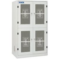 Armoire haute - 4 portes vitrées - Exacta
