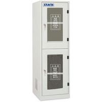 Armoire compartiment superposé Combi S - 2 portes vitrées - Exacta