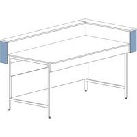 About de finition pour dosseret mural en mélaminé - Blanc - Asem